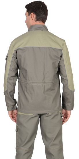 Куртка "Сириус-Вест-Ворк" (т.оливковый/с.оливковый) удл.