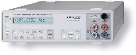 HM8112-3, HM8112-3S, Вольтметры универсальные, № в ГРСИ РФ - 50576-12