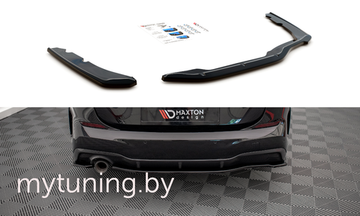 Сплиттер бампера заднего для BMW 2 серии F44 Gran Coupe M-Pack (19-...)