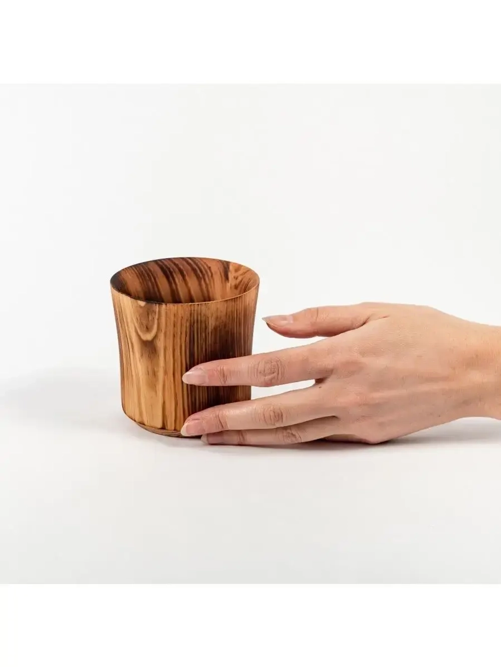 Стакан из сибирского кедра