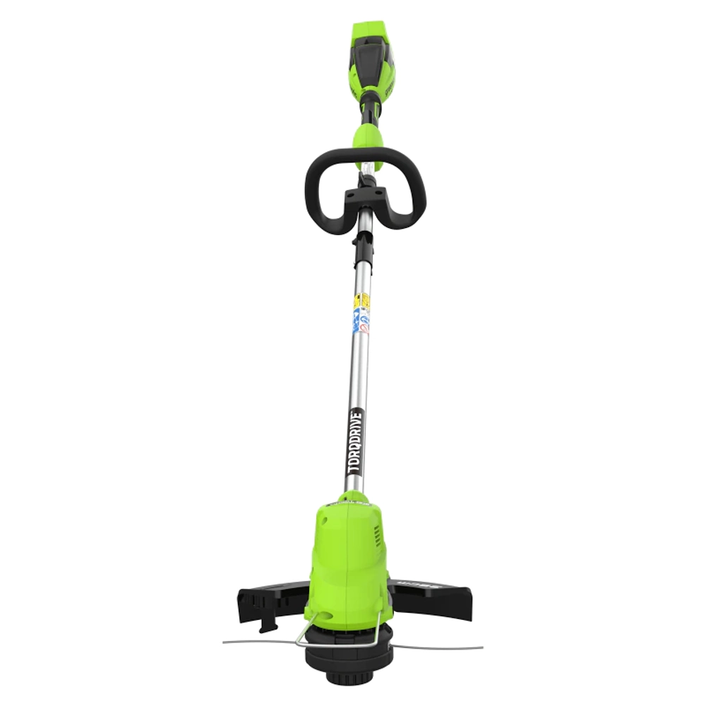 Аккумуляторный триммер Greenworks GD40LT 40В (1 x 8 Ач, ЗУ) захват 380 мм, 3 кг, 2112207UH