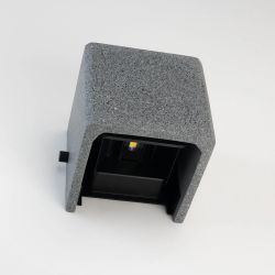 Светильник LGD-PERAN-WALL-S120x120-6W Warm3000 (BK, 0-80 deg, 230V) (Arlight, IP65 Бетон, 3 года) 051748