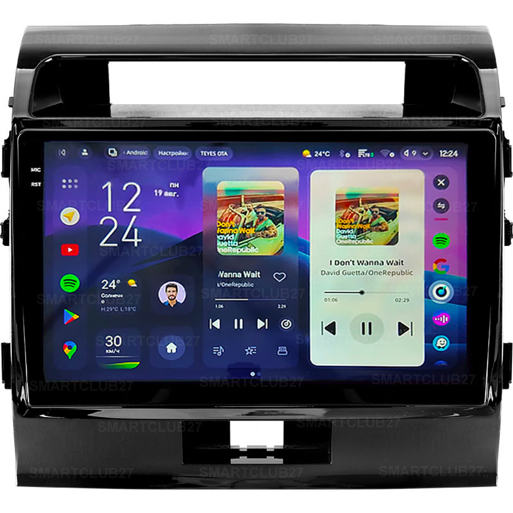 Teyes CC4 Pro 10,2" для Toyota Land Cruiser 200 2007-2015