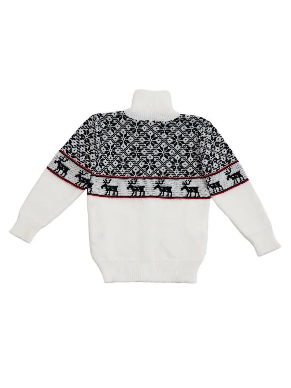 Кофта вязаная на молнии "Нордик"