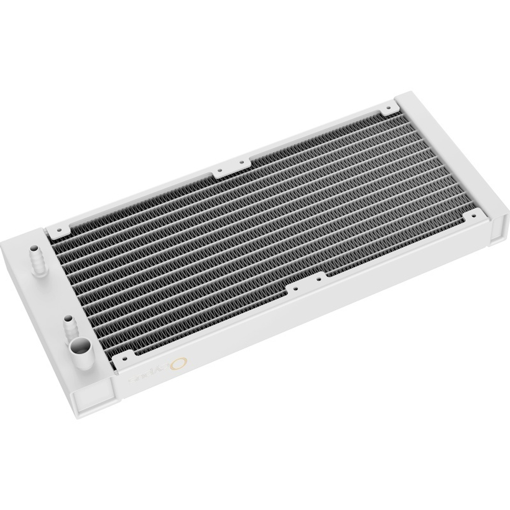 Система водяного охлаждения Ocypus Iota L24 WH, 240mm, Display Pump