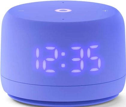 Умная колонка Яндекс Станция Лайт с часами violet