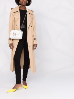 MINI LOVE BAG PUFF MAXI QUILT – white silver