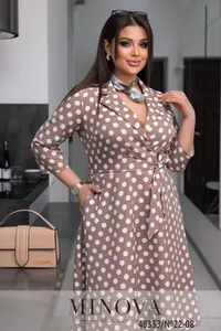 Платье 22-08-Мокко Minova