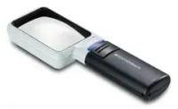Лупа на ручке асферическая Eschenbach Mobilux LED 3,5x, 75x50 мм, с подсветкой