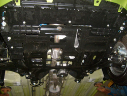 Защита картера и КПП Sheriff для Chevrolet Spark III (M300) 2010-2016 арт.04.1992