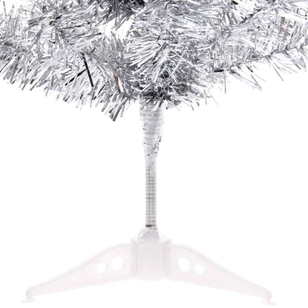Елка «Сказочное мерцание» 60 см, ПВХ (50 веток), Серебро