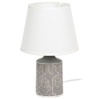 Светильник настольный E14, серый, Y9-067