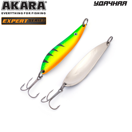 Блесна колебалка Akara Expert Удачная 80 мм 18 гр. 6/SIL