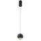 Подвесной светодиодный светильник Crystal Lux Caro SP Led Black