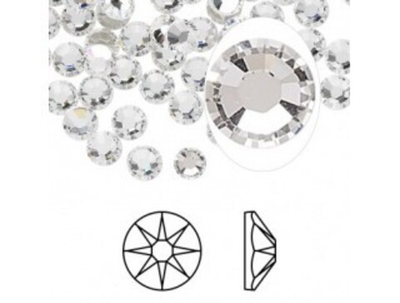 Стразы ALLURE Арт.01SS3 Упак.50 шт прозрачное стекло