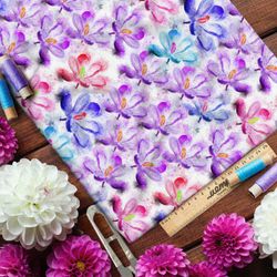 Ткань таффета «опавшие на воду цветы» огюст ренуар