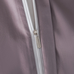 Комплект постельного белья Однотонный Сатин Премиум широкий кант OCPK020