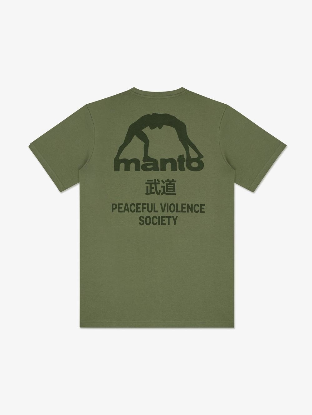 Футболка MANTO SOCIETY хаки