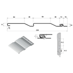 Сайдинг Grand Line Classic Корабельная доска D4 салатовый 3000 мм