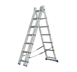 Лестница алюминиевая трёхсекционная 7 ступеней SMARTY/SN011-307