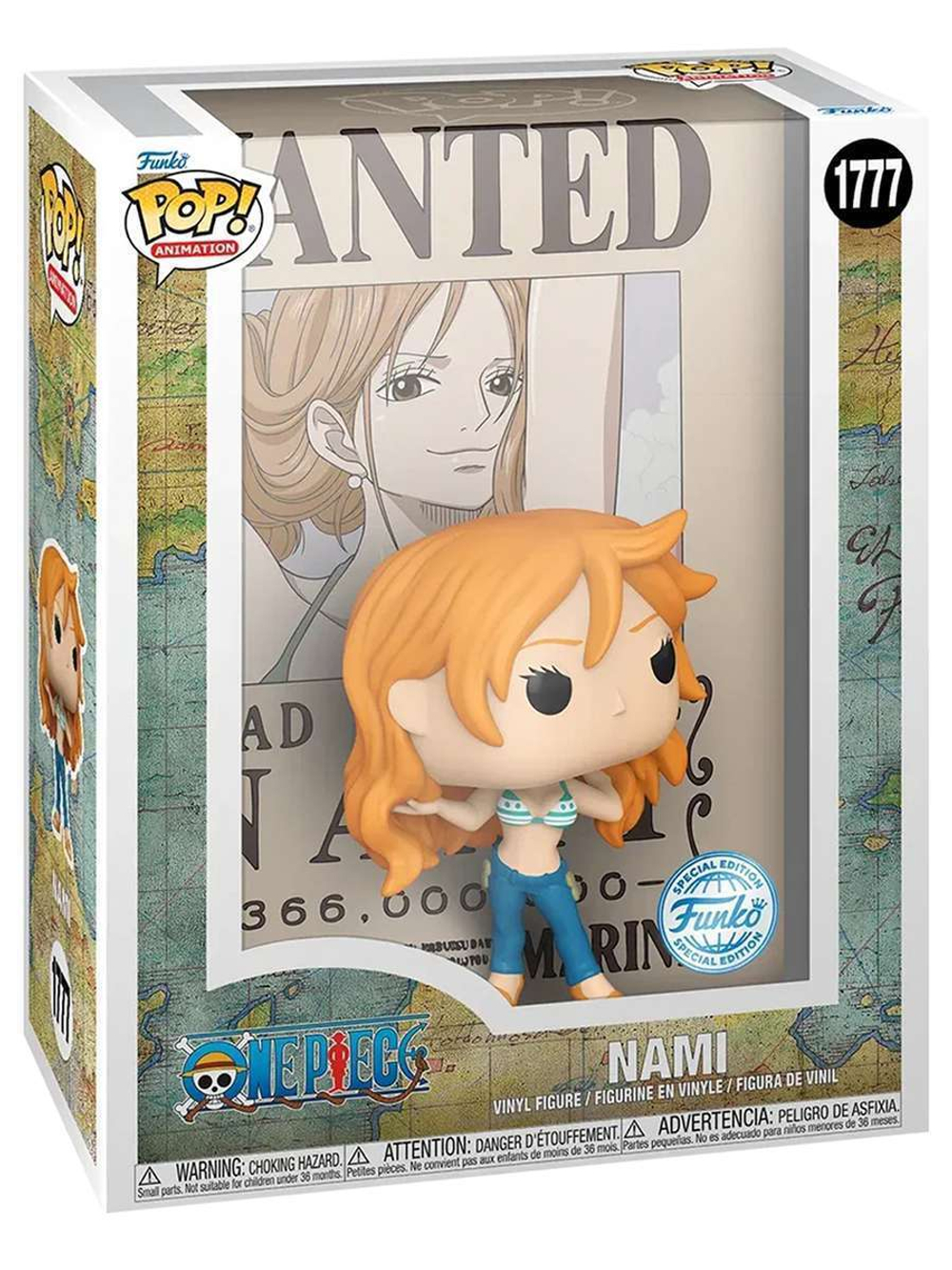 Фигурка Funko POP! Covers One Piece Nami (Wanted) (Exc) (1777) 84581