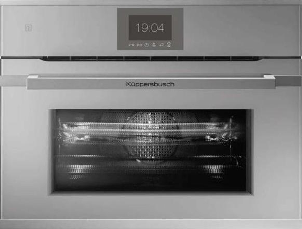Компактный духовой шкаф с СВЧ Kuppersbusch CBM 6550.0 G1 Stainless Steel