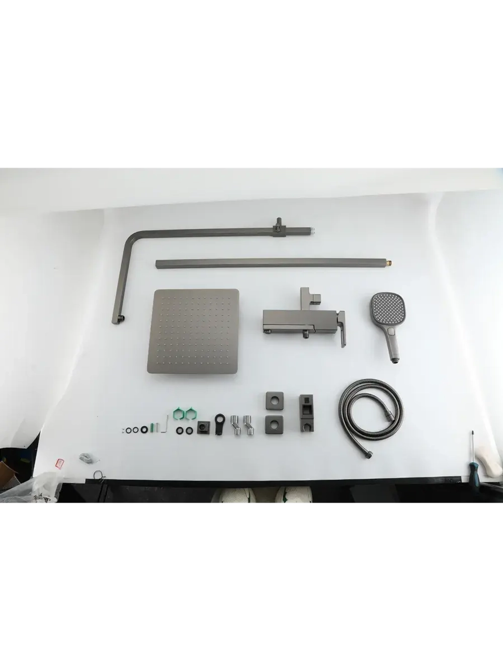 Душевая система с тропическим душем Gappo G2417-9