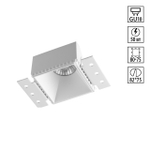 Встраиваемый светильник Novotech для ГКЛ потолка 370997 WIR NT25 622 белый IP20 GU10 50W 220V NIMBUS