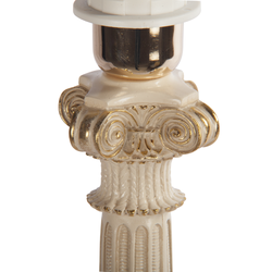 Настольная лампа Колонна Испанская Айвори Тюссо Мурена