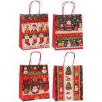Пакет подарочный «Рождественская сказка» 27*22*11 см, микс