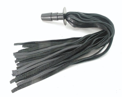 Плеть со штырьком для насадок - 60 см. (Цвет: черный)