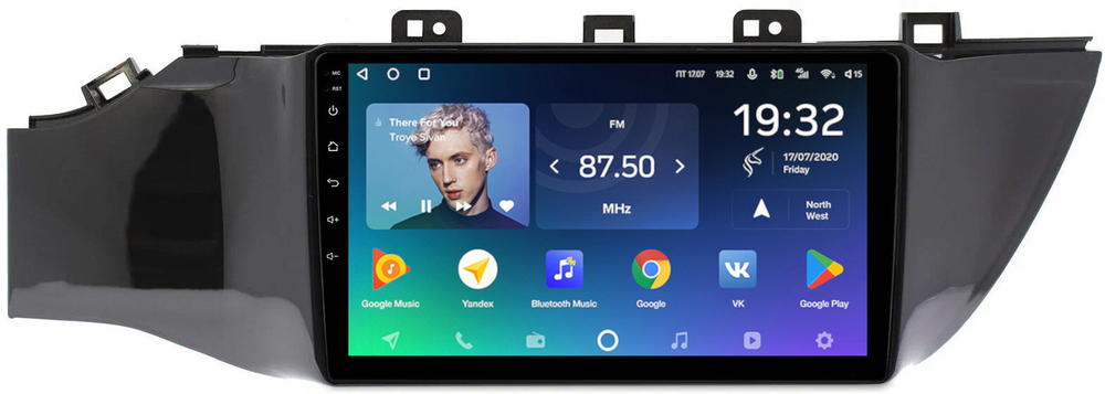 Магнитола для KIA Rio 4, Rio X-Line 2017-2020 (рамка под 9" без кнопки) - Teyes SPRO+ Android 10, ТОП процессор, 4-32, SIM-слот