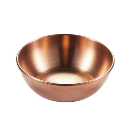 Соусник 70 мл, h=2.7 см, d=8 см, нерж. сталь с покрытием, цвет бронза CGpro CG01100