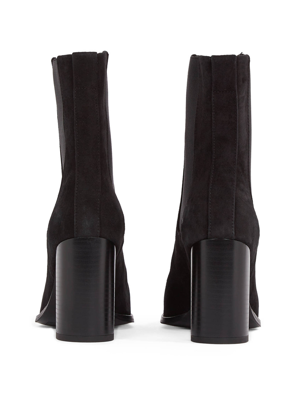 Кожаные челси на каблуке Calvin Klein - черный(HW0HW02192)