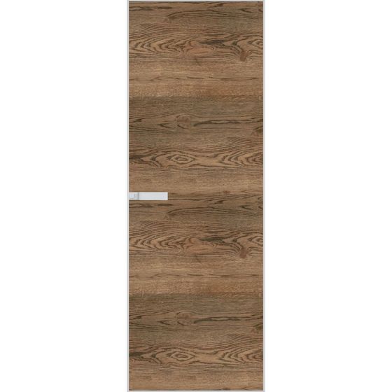 Скрытая алюминиевая дверь Invisible 1AGN орех