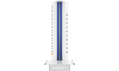 Настенная вертикальная медицинская консоль CADUCEUS CS07L