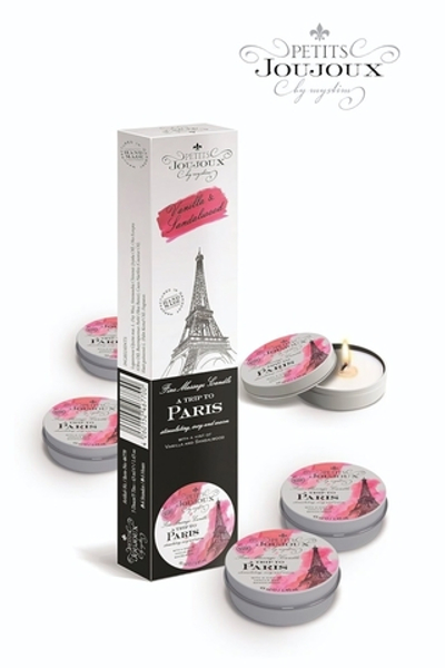 Набор из 5 свечей Petits Joujoux Paris с ароматом ванили и сандала