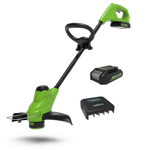 Триммер аккумуляторный Greenworks GD24BCB, 24V (АКБ и ЗУ)