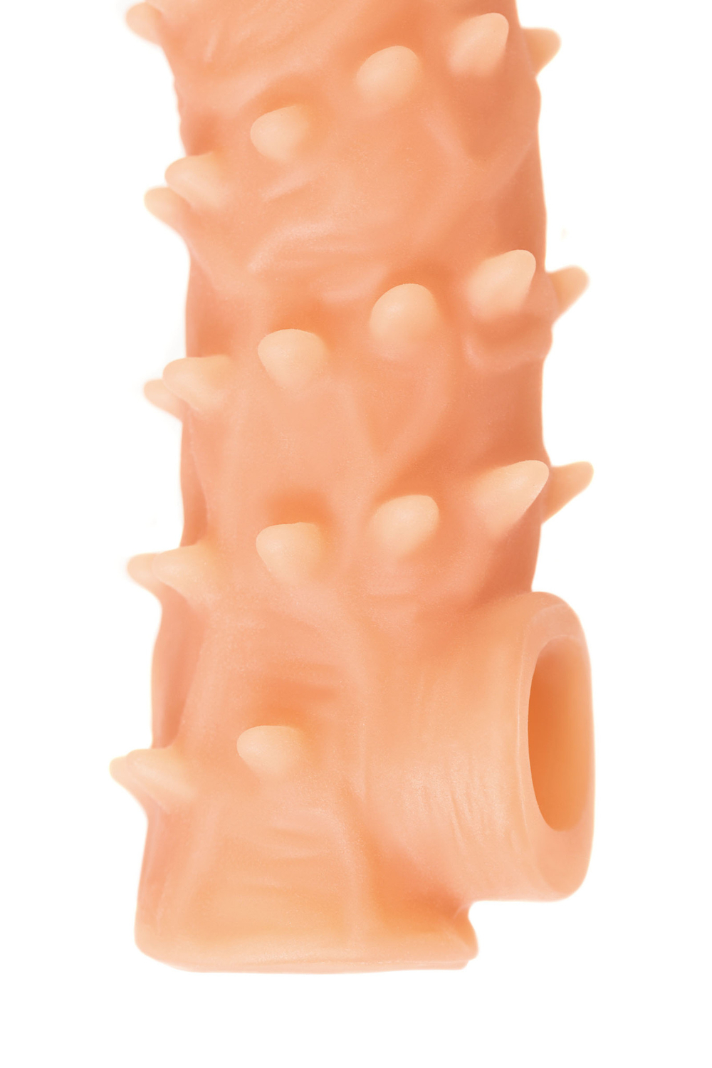 Насадка Kokos с дополнительной стимуляцией телесная 12 см