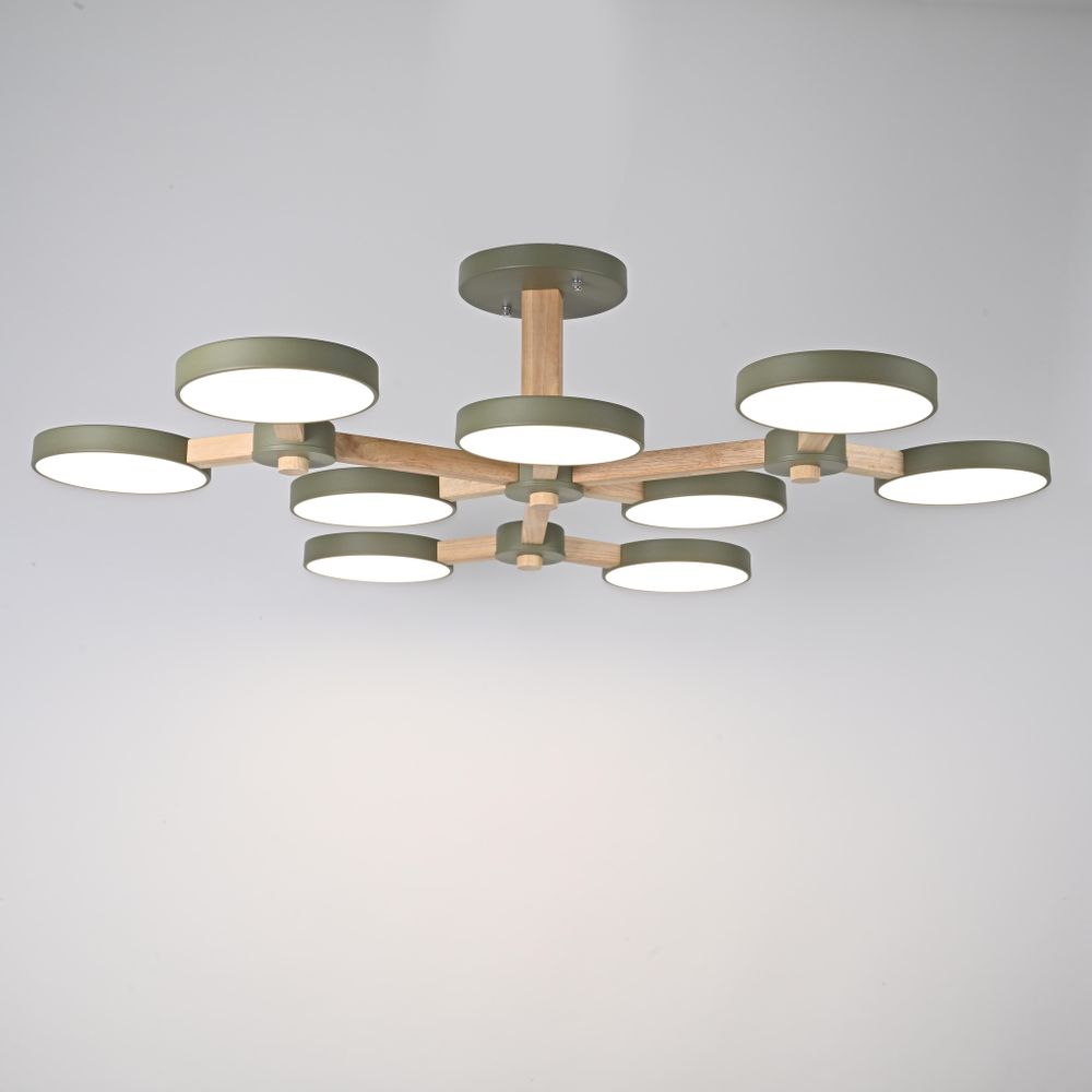 Потолочная Люстра Turna Хаки By Imperiumloft