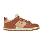 Кроссовки Nike Dunk Low 2 "Brown Croc" (Женская размерная сетка)