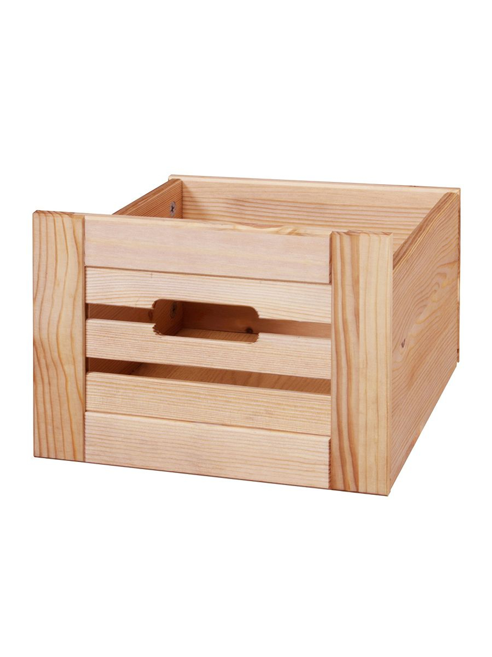 Ящик для хранения, 26х30х20, Венеция, деревянный, книг, для ванной, массив сосны, 2 шт., Dipriz