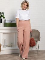 Брюки вельветовые Жанин (розовые) Б15205-10М LT Collection