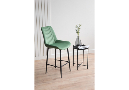 Барный стул Woodville Седа 360 фисташковый (zd 651), черный np, ножки черные