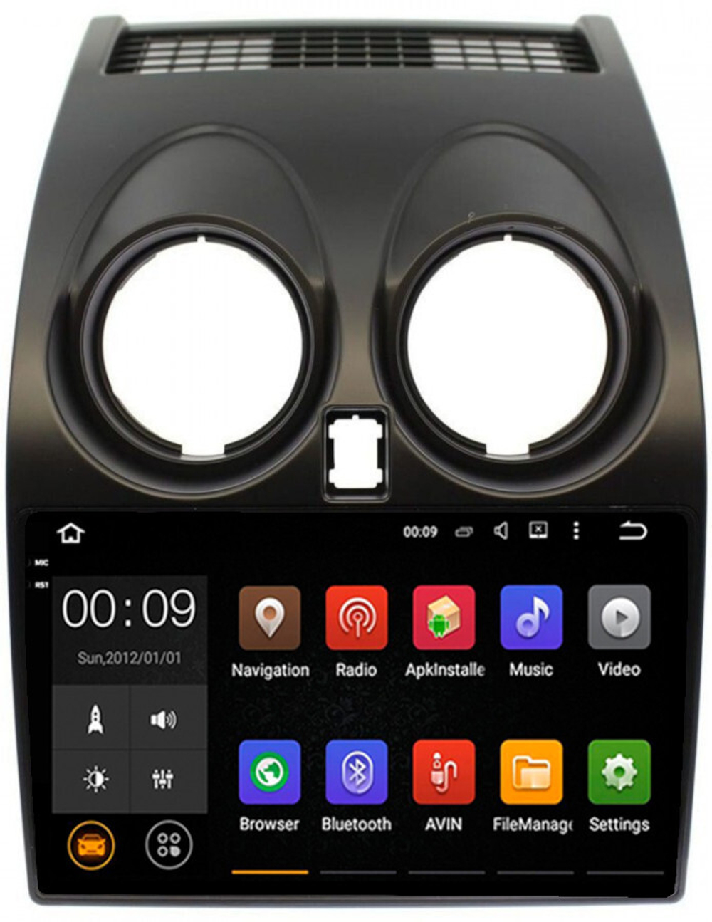 Магнитола для Nissan Qashqai J10 2006-2013, Dualis - AIROC 2K RX-1209 Android 13, QLed+2K, ТОП процессор, 8/128, CarPlay, SIM-слот