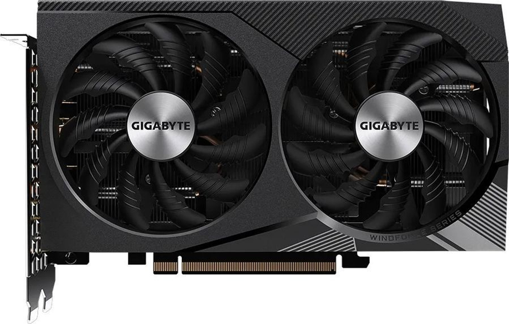 Видеокарта Gigabyte PCI-E 4.0 GV-N306TWF2OC-8GD NVIDIA GeForce RTX 3060Ti 8192Mb 256 GDDR6 1665/14000 HDMIx2 DPx2 HDCP Ret