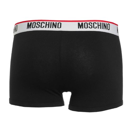 Мужские трусы боксеры черные Moschino