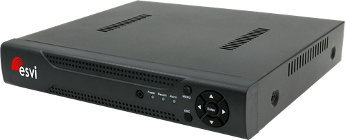 EVD-6104HS1-2 гибридный AHD видеорегистратор, 4 канала 5.0Мп*14к/с, 1HDD, H.265