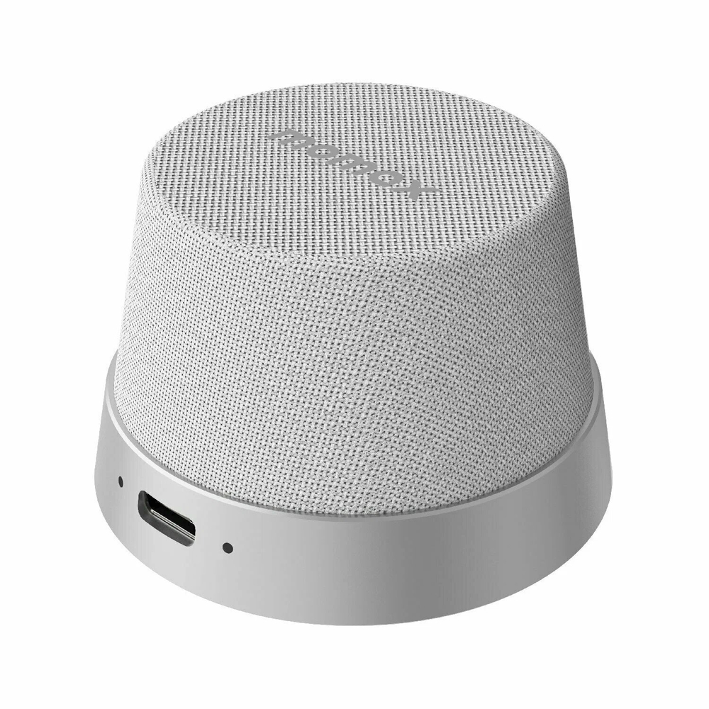 Беспроводная колонка с Magsefe Momax 1-Vibe Go Magnetic Wireless Speaker - Silver