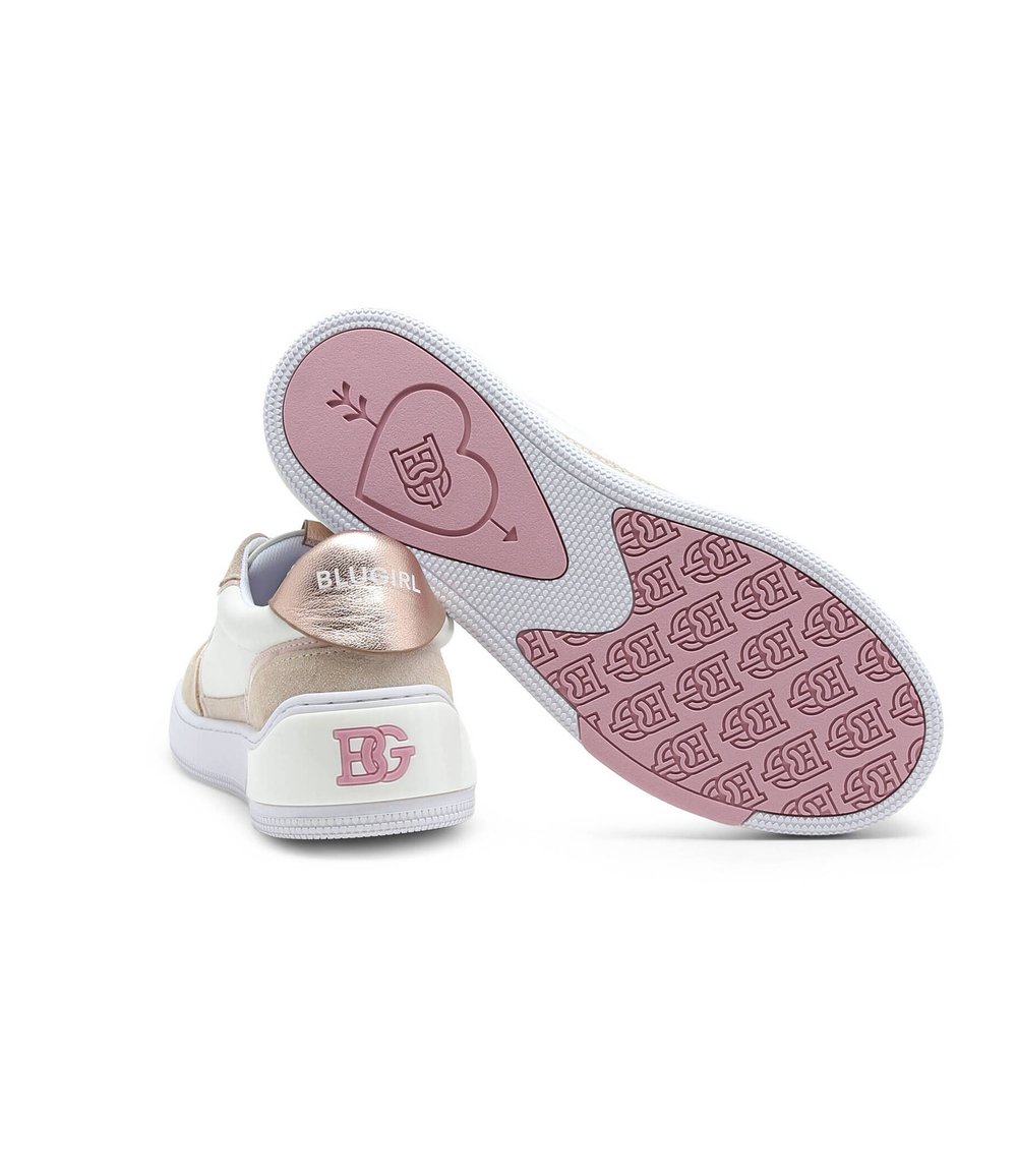 Кроссовки BluGirl Blumarine - бежевый(6A2509 PX245)